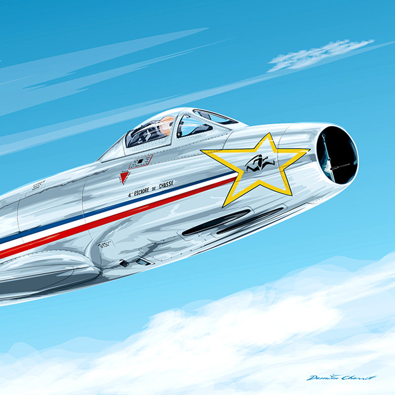 MD 450 Ouragan - Patrouille de France