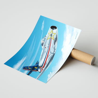 MD 450 Ouragan - Patrouille de France