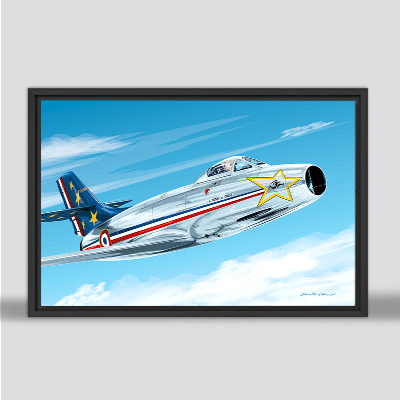 Ouragan Patrouille de France - Grand format