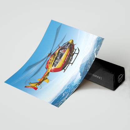 EC145 - Sécurité Civile - Lac du Bourget