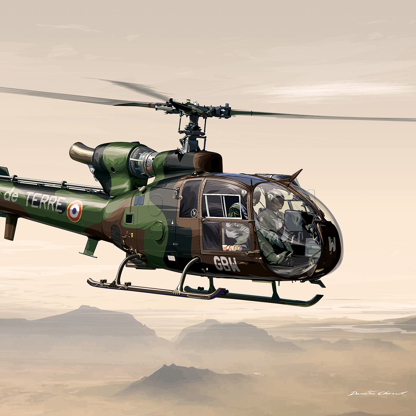 Gazelle SA342 - ALAT