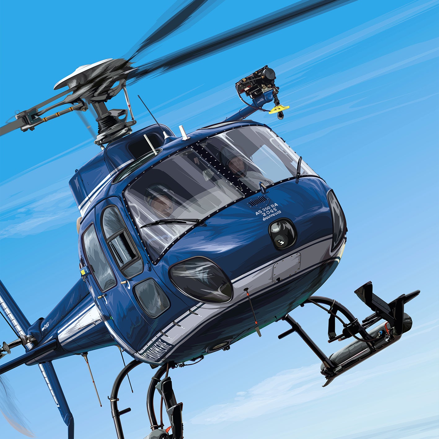 AS350 Écureuil - Gendarmerie
