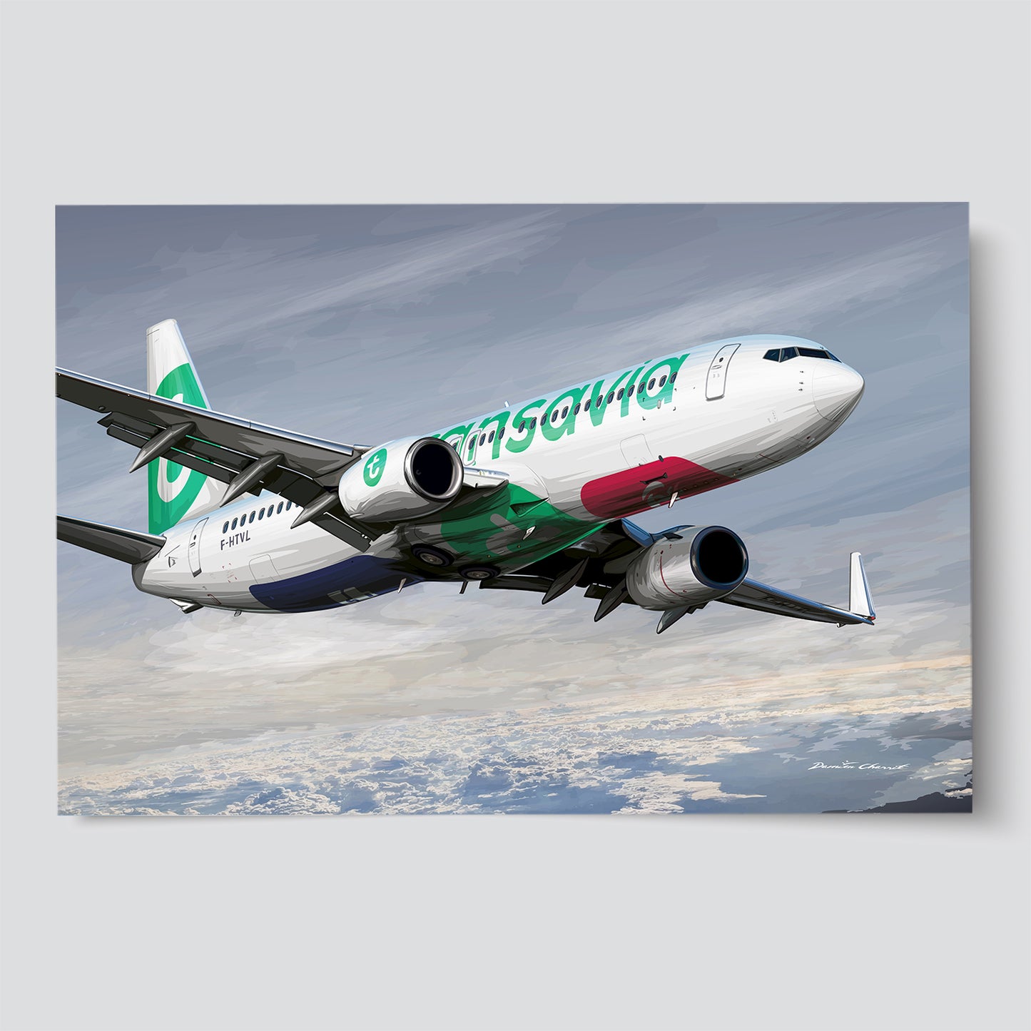 Boeing 737 - Transavia - F.HTVL