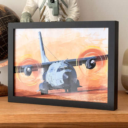 C160 Transall - Desert Landing