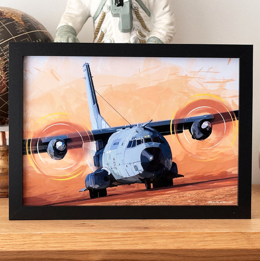 C160 Transall - Desert Landing