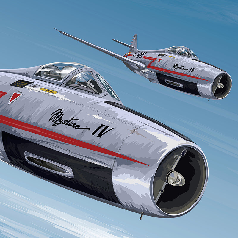 Mystère IV - Formation