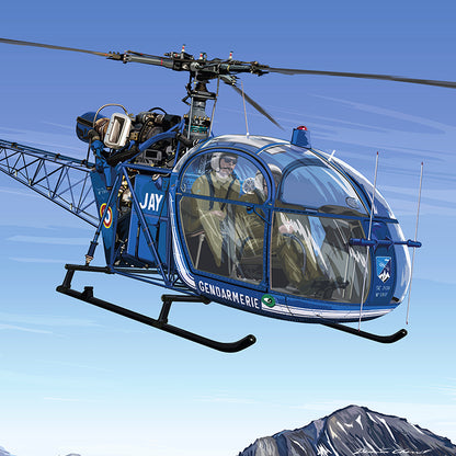 Alouette II - Gendarmerie