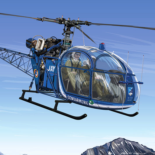 Alouette II - Gendarmerie