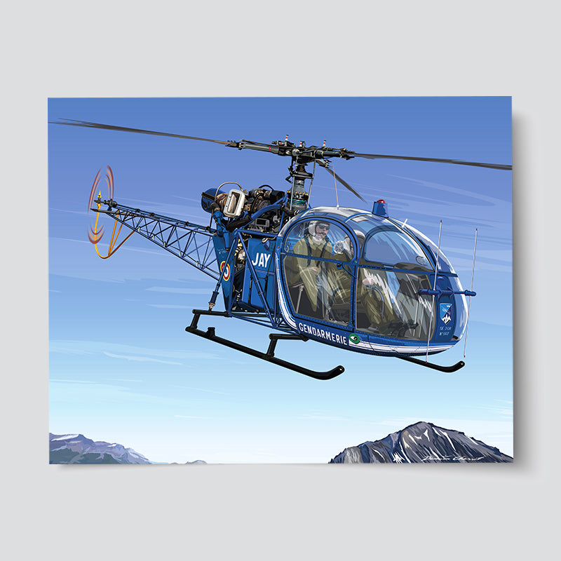 Alouette II - Gendarmerie