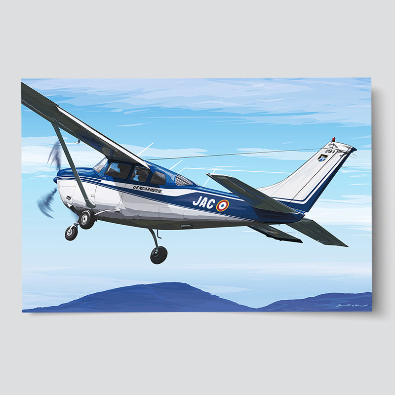 CESSNA 206 - Gendarmerie