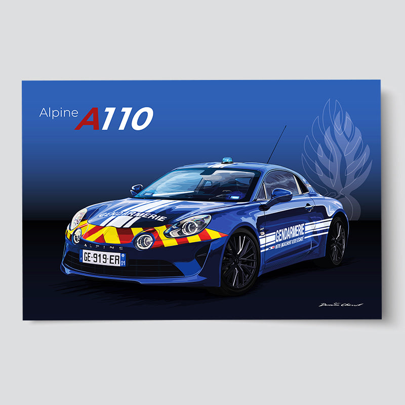 Alpine A110 - Gendarmerie