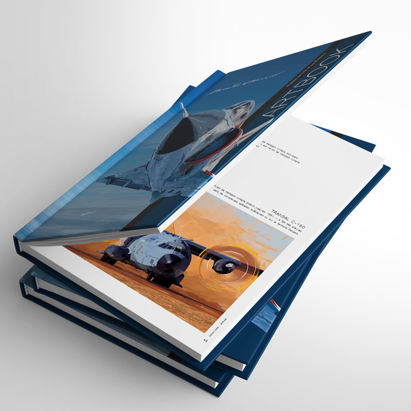 Damien Charrit - Peintre de l’Air et de l’Espace - ARTBOOK